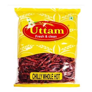 Uttam Red Chilly Whole Hot 500g