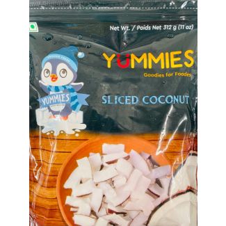 Yummies Frozen Coconut sliced 312g