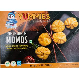 Yummies Frozen Vegetable Momos 400g