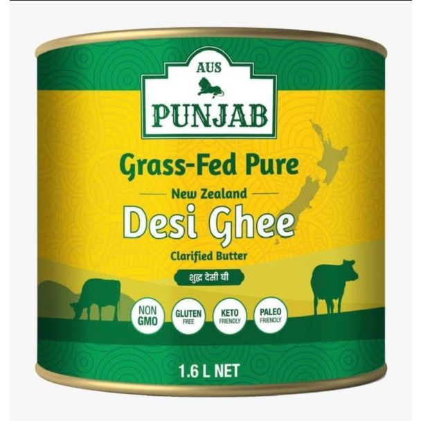Aus Punjab pure New Zealand grass fed ghee 1.6 ltr