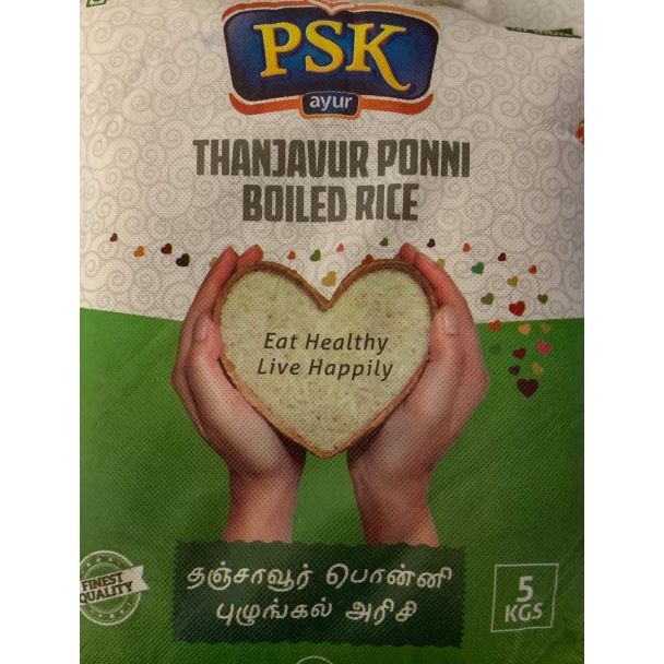 PSK Ayur Thanjavur Ponni Boiled Rice 5kg