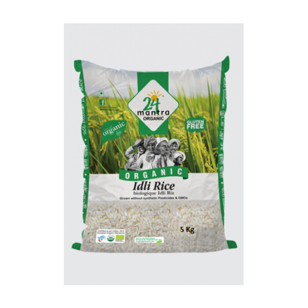 24 Mantra Organic Idly Rice (Parboiled) 5kg