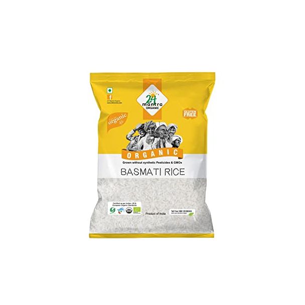 24 Mantra Organic Basmati Rice 1kg