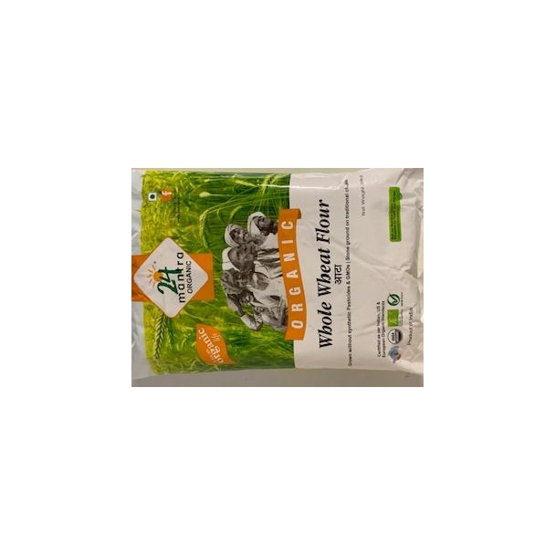 24 Mantra Organic Wholewheat Atta Premium 10kg