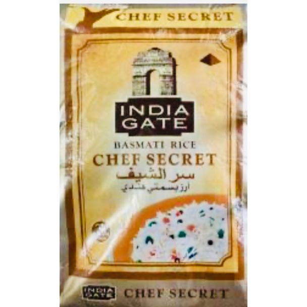 India gate chef secret basmati rice20kg