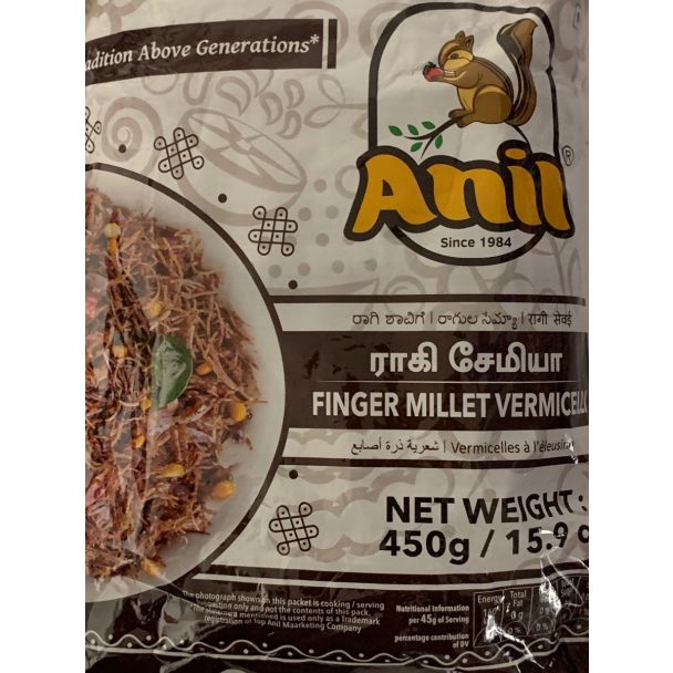 Anil Ragi (Finger Millet) Vermicelli 450gm 
