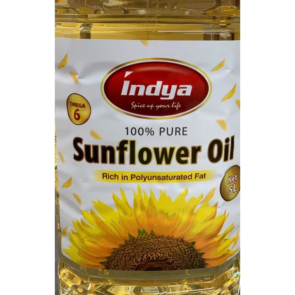Indya Sunflower Oil 5ltr