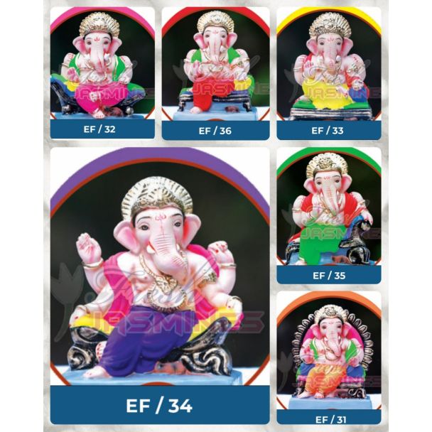 ECO Friendly Light Weighted Ganesha - 8 Inch