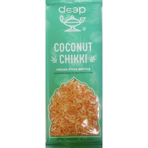 Deep Coconut Chikki Bar 100G