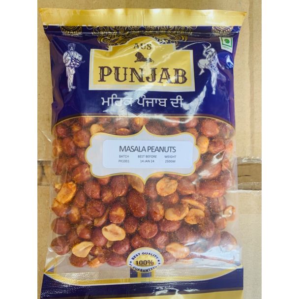 Aus Punjab Spicy peanuts 250g