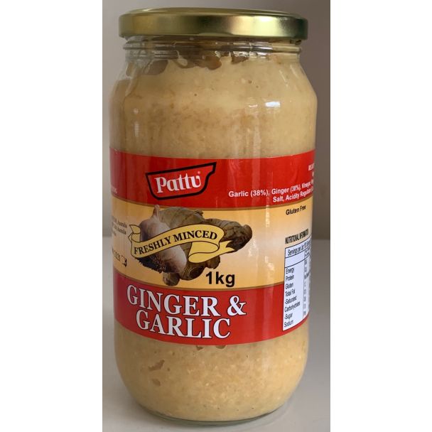 Pattu Ginger Garlic Paste 1kg