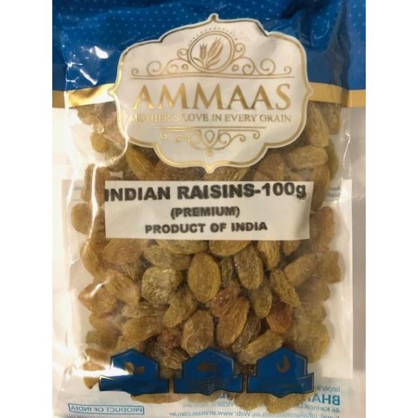 Ammaas Indian Raisins Premium 100g