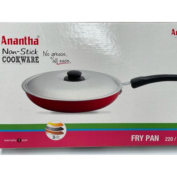 Anantha Nonstick Frying Pan 220mm WIth Lid