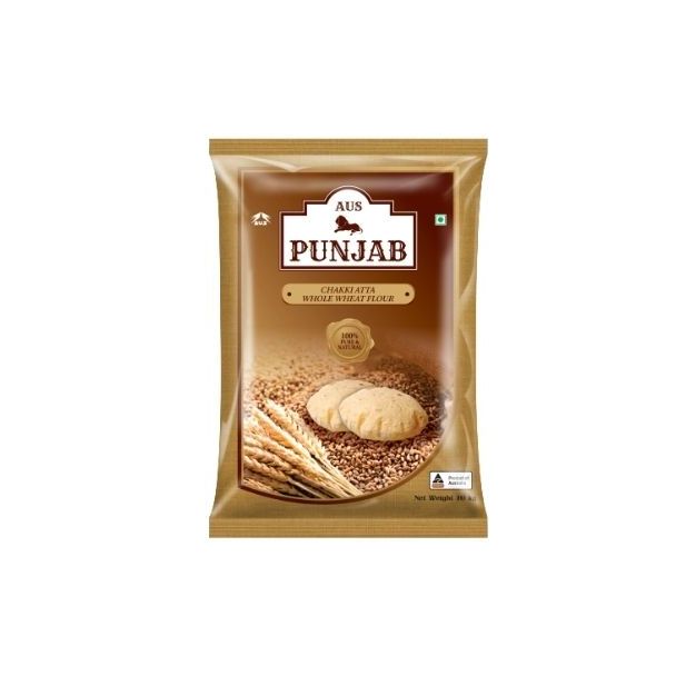 Aus Punjab Wholewheat chakki Atta 10kg