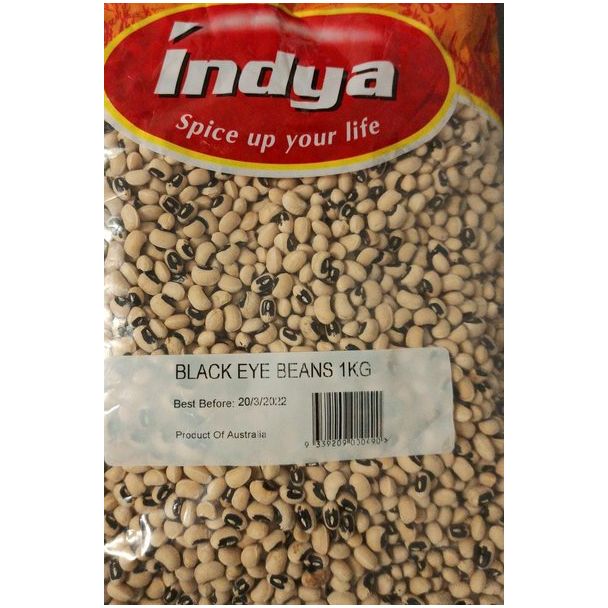 Indya Black Eye Beans 1kg