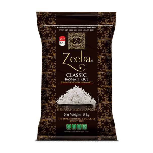 Zeeba Classic Basmati Rice 20kg