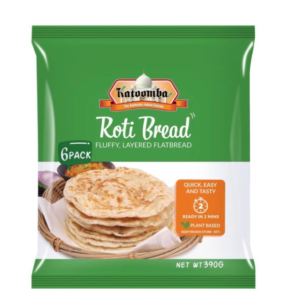 Katoomba frozen roti bread 390g (6 pack)