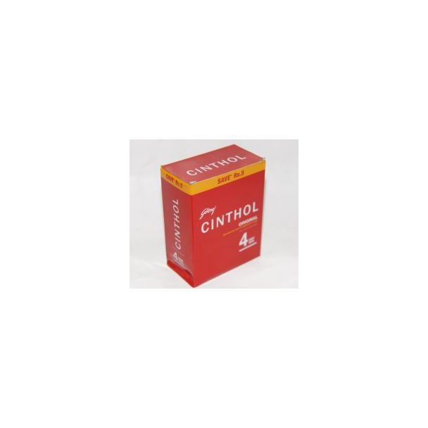 Cinthol Soap - 4pack (100gm * 4 pieces)