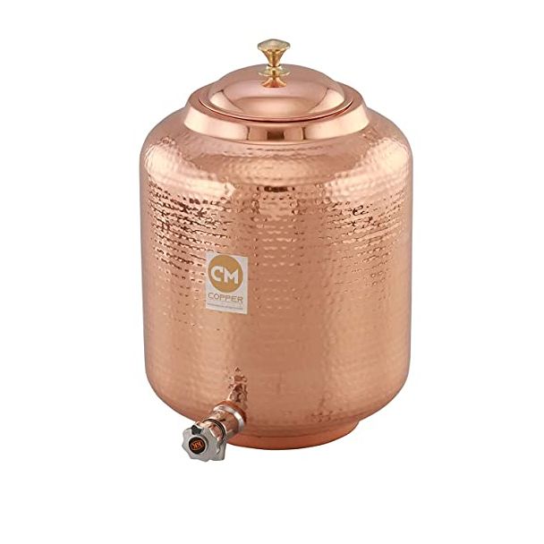Copper Water Tank With Tap 6.5L
