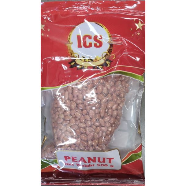 ICS Peanuts Raw Small 500g
