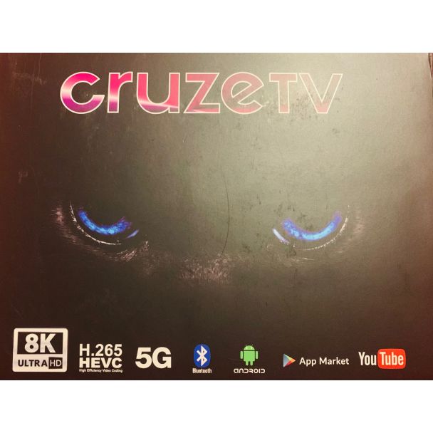 Cruze Tv 8k ultra HD tv set up box