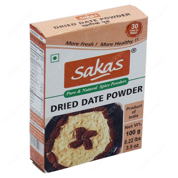 Sakas Dried Dates Powder 100g