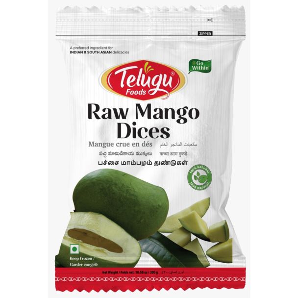 Telugu Foods frozen Green Mango Dices 300g