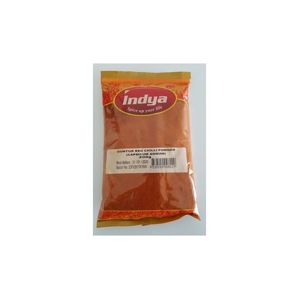 Indya guntur Red Chilly Powder 200 g