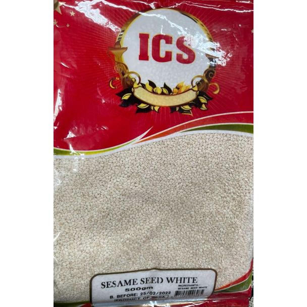 ICS Sesame Seeds White 500gm