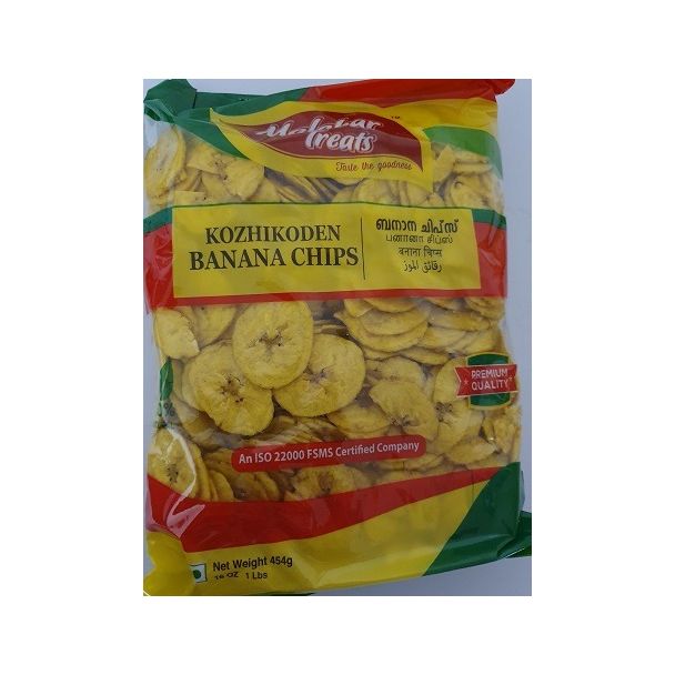 MT Kozhikodens Banana Chips 454g