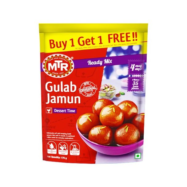 MTR Gulab Jamoon Mix 175G Buy 1 get 1 FREE