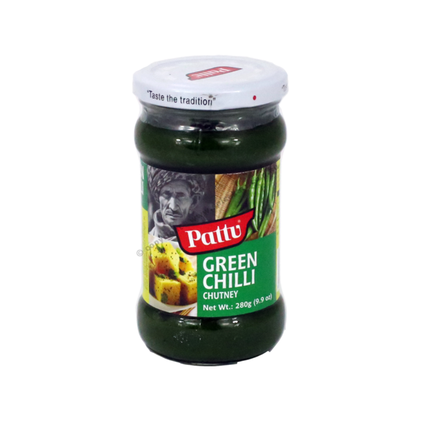 Pattu Green Chilli Chutney 280g