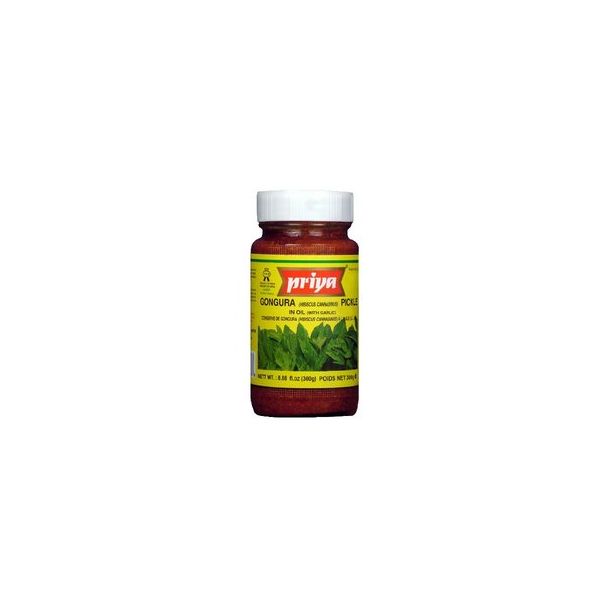 Priya Gongura Pickle(with garlic) 300g