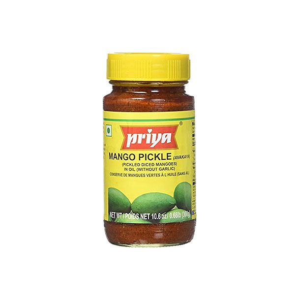 Priya Mango Pickle(avakaya) 300g(without garlic)