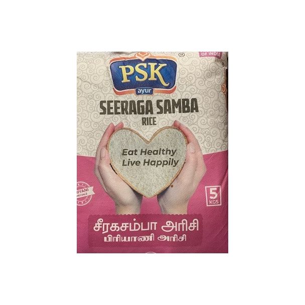 PSK Ayur Seeraga (Jeerakasala) Samba Rice 5kg