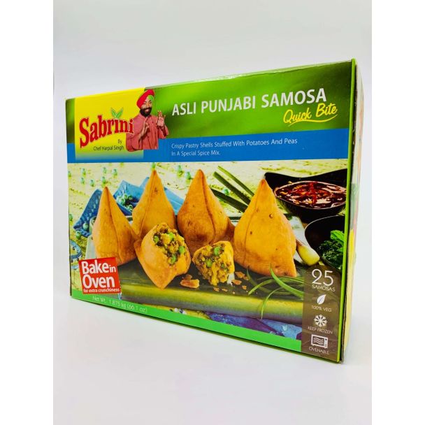 Sabrini Asli Punjabi Samosa(Hot & Spicy)  20 pcs (1.5kg)