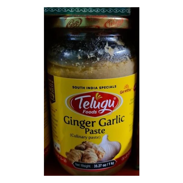 Telugu Foods Ginger Garlic Paste1kg