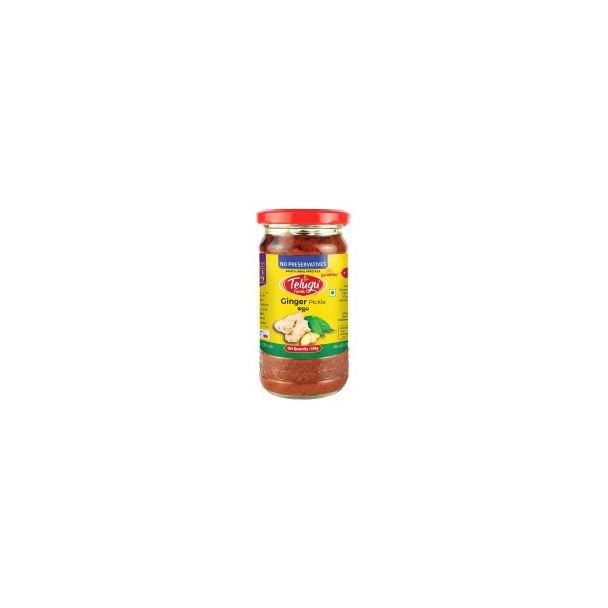 Telugu Foods Ginger Pickle 300g
