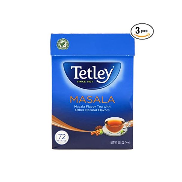 Tetley Masala Tea Bags (72 Bags) 