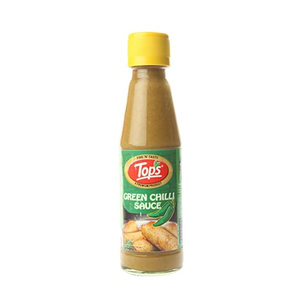 Tops Green Chilli Sauce 200g