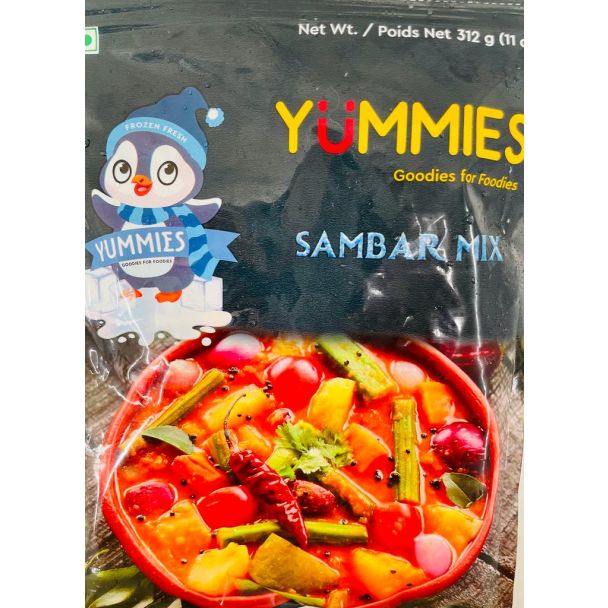 Yummies Frozen Sambar Mix 312g